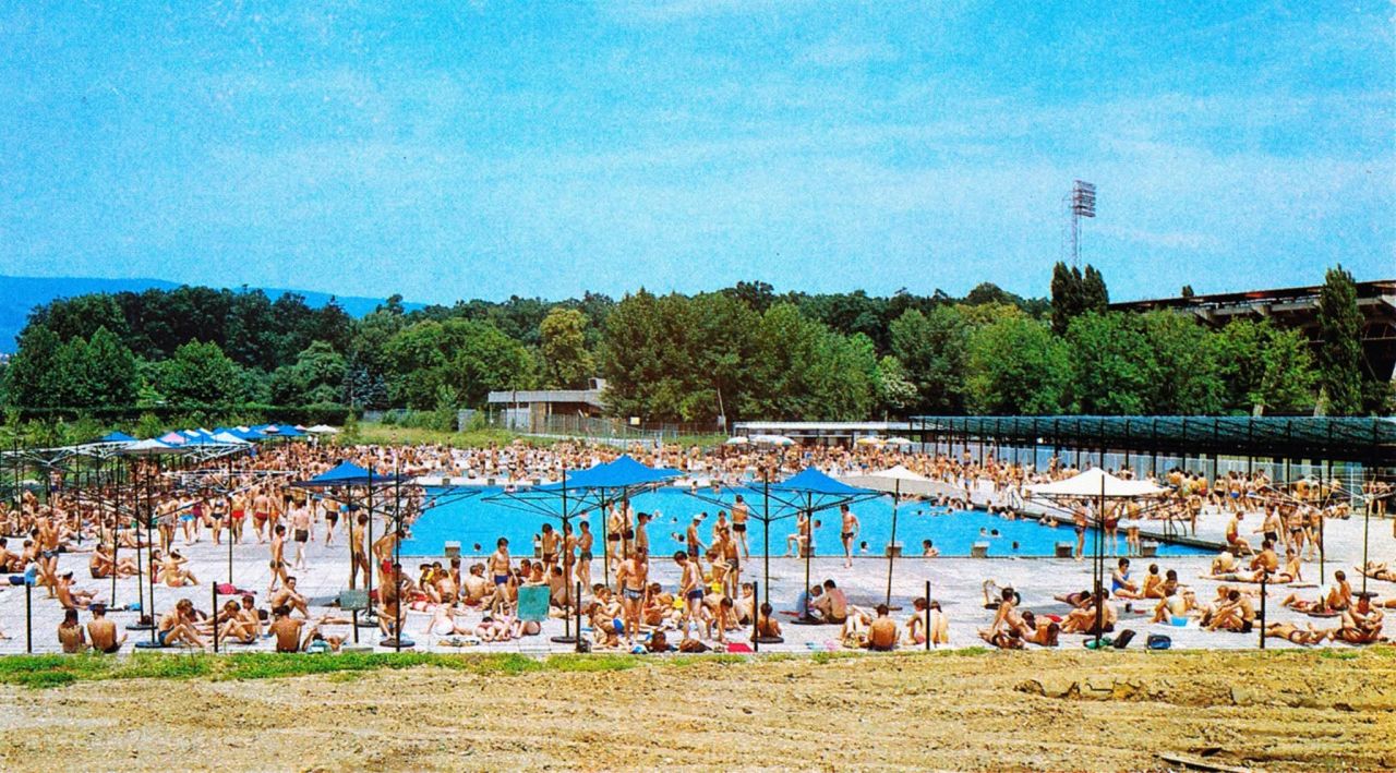 Svetice, bazen oko 1975. godine A